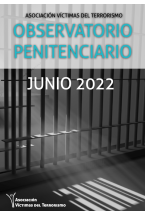 OBSERVATORIO DE POLÍTICA PENITENCIARIA DE LA AVT - JUNIO 2022